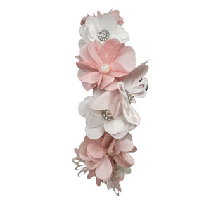 Diadema Flores Mariposas Romance