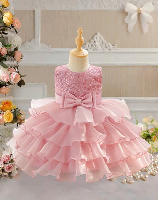 Vestido Olanes Rosa Palo