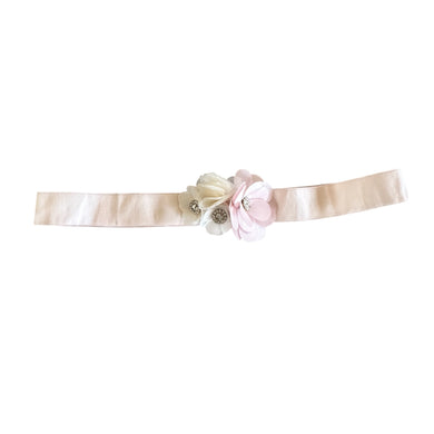 Banda Flores Rosa Corsage