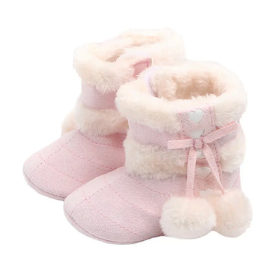 Bota Rosa con Borlas Beige