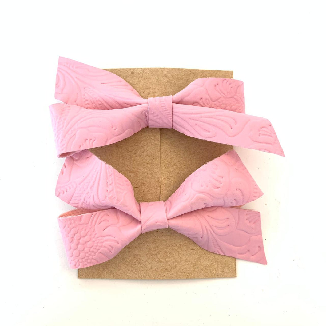 Infinity Bow Rosa Textura