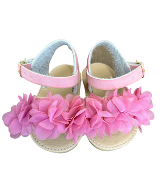 Sandalias Rosa Organza