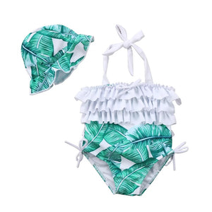 Traje de Baño Hojas