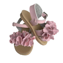 Cargar imagen en el visor de la galería, Sandalias rosas flores