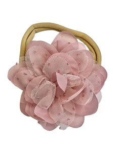 Banda Flor Tul Gold