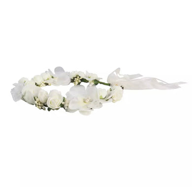 Corona Flores Perla