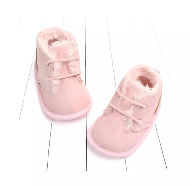 Botin Felpa Rosa