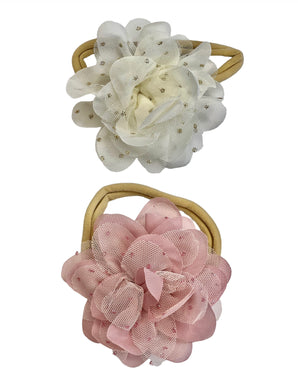 Banda Flor Tul Gold
