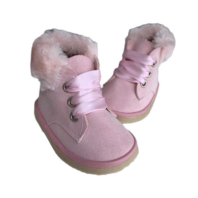 Peluche rosa con listón