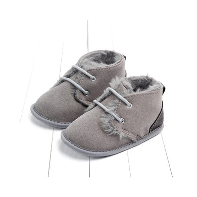 Botin Felpa Gris