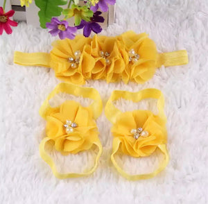 Pies descalzos Amarillo