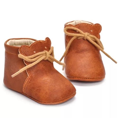 Botas osito beige piel