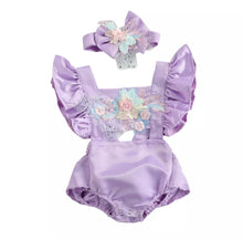 Cargar imagen en el visor de la galería, Isabella Romper SS Purple